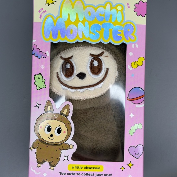 NWT Plush Monster Charm with Quirky Design - Picture 6 of 7